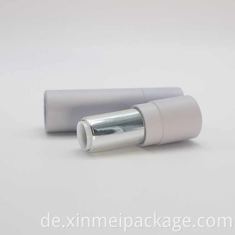 empty paper lipstick tube